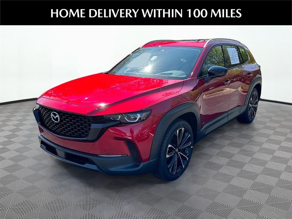 Soul Red Crystal Metallic 2023 Mazda CX-50 2.5 S Premium Plus AWD SUV / Crossover All-Wheel Drive 6-Speed Automatic