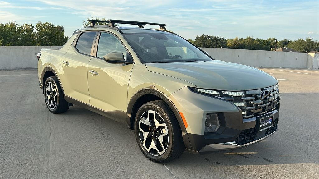 2023 Hyundai Santa Cruz Limited Green at Don McGill Toyota