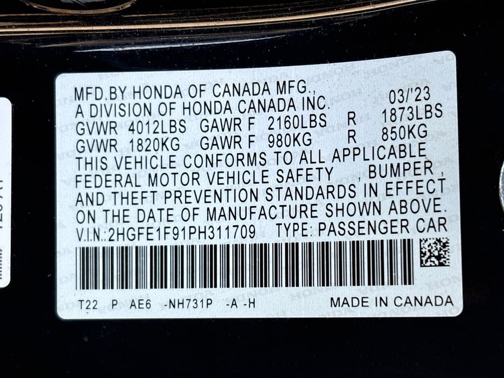 Used 2023 Black Honda Touring image 32