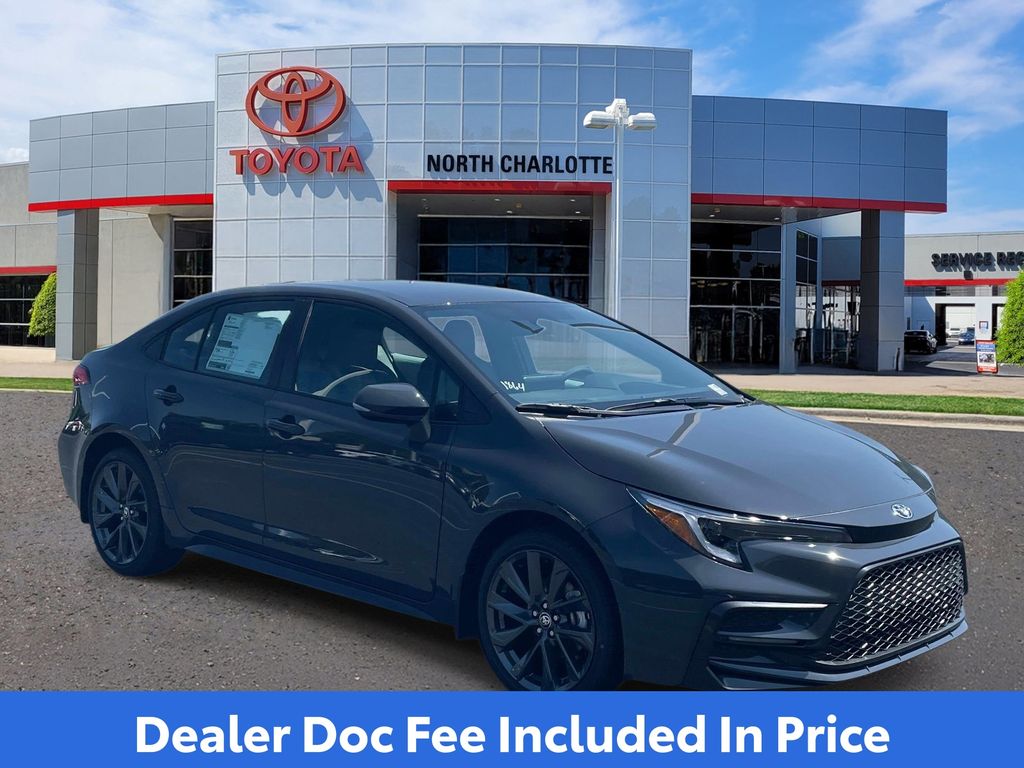 Underground 2026 Toyota Corolla Sedan Front-Wheel Drive Continuously Variable Transmission