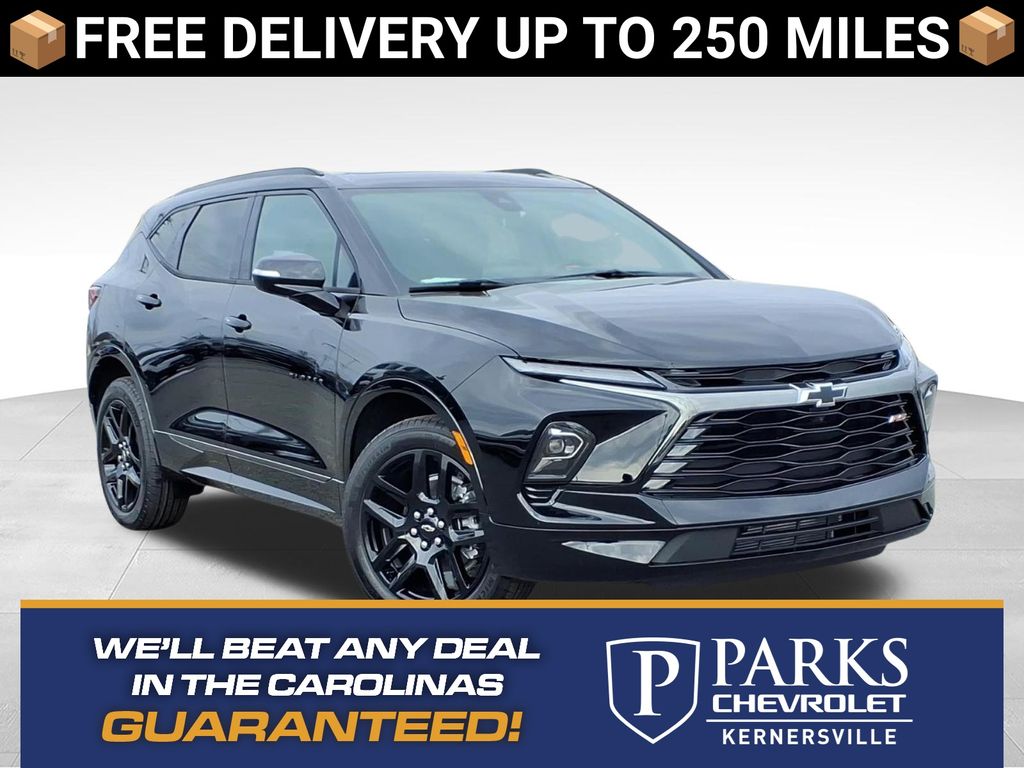 Black 2026 Chevrolet Blazer SUV / Crossover Front-Wheel Drive 9-Speed Automatic Overdrive
