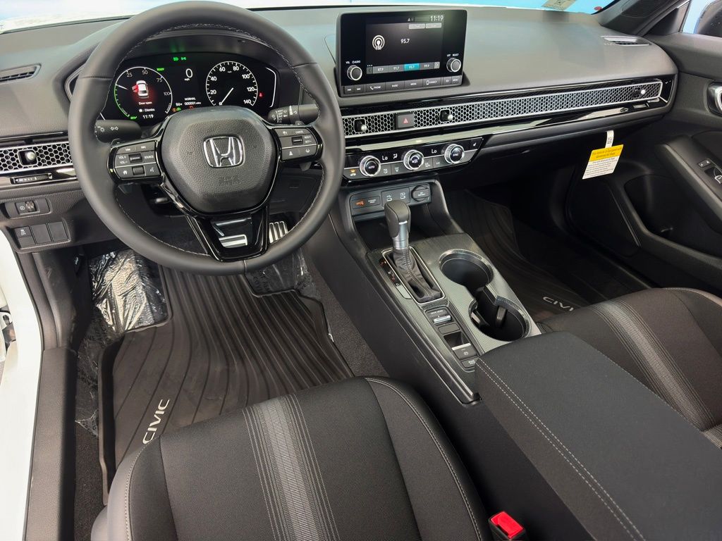 2026 Honda Civic Hybrid Sport White at Community Honda