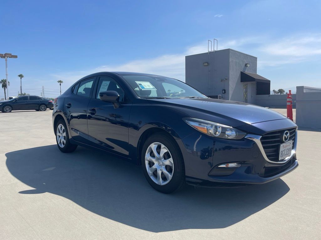 Deep Crystal Blue Mica 2018 Mazda MAZDA3 Sedan Front-Wheel Drive 6-Speed Automatic