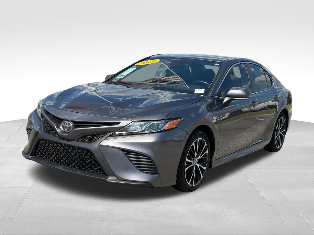Predawn Gray Mica 2018 Toyota Camry Sedan Front-Wheel Drive 8-Speed Automatic