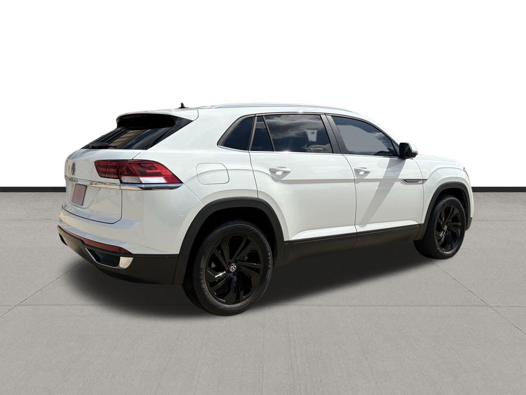 2023 Volkswagen Atlas Cross Sport 2.0T SE w/Technology White at Bayway Cadillac of The Woodlands