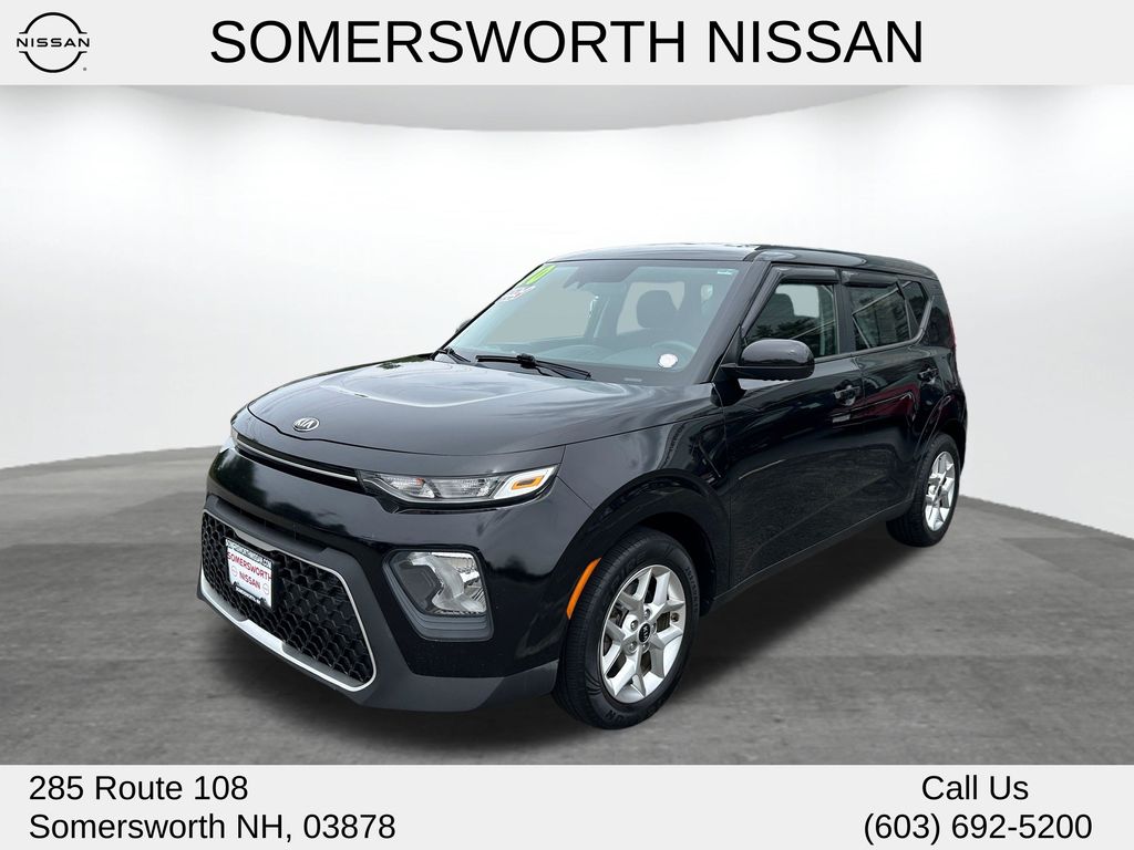 Cherry Black 2020 Kia Soul SUV / Crossover Front-Wheel Drive Continuously Variable Transmission