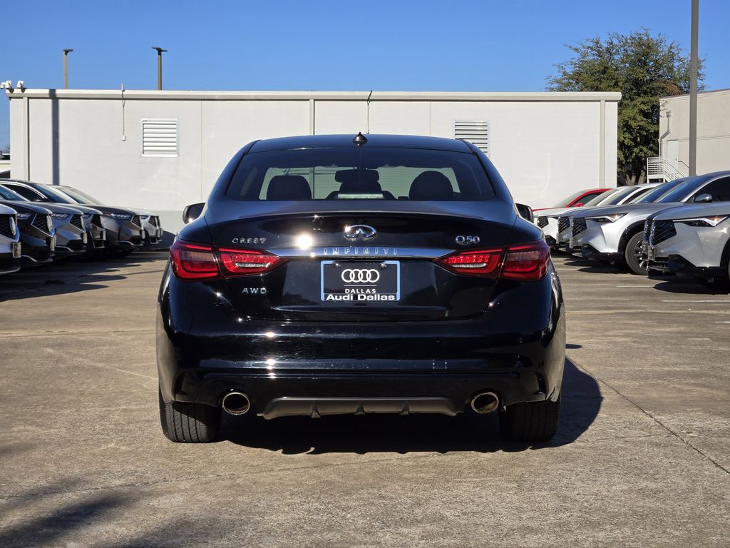 used 2018 INFINITI Q50 car, priced at $18,744