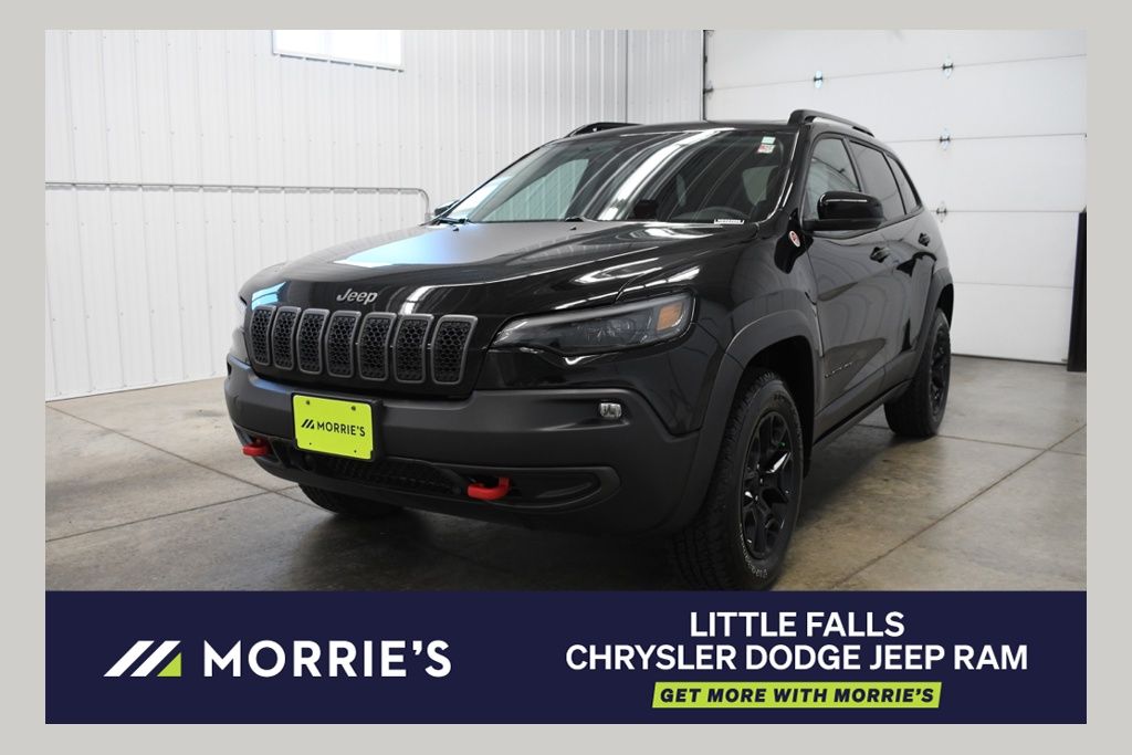 Diamond Black 2022 Jeep Cherokee SUV / Crossover Four-Wheel Drive 9-Speed Automatic