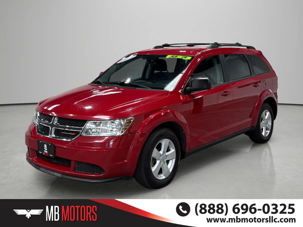 Brilliant Red Tri-Coat Pearl 2013 Dodge Journey SE FWD SUV / Crossover Front-Wheel Drive 4-Speed Automatic