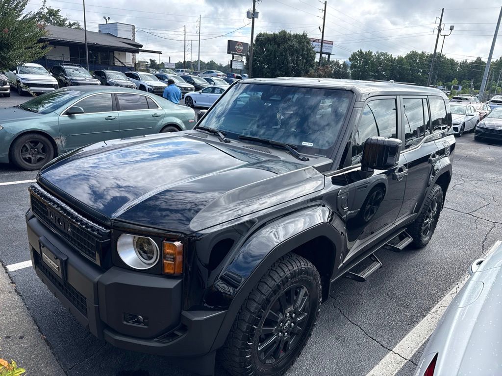 Black 2024 Toyota Land Cruiser SUV / Crossover Four-Wheel Drive 8-Speed Automatic