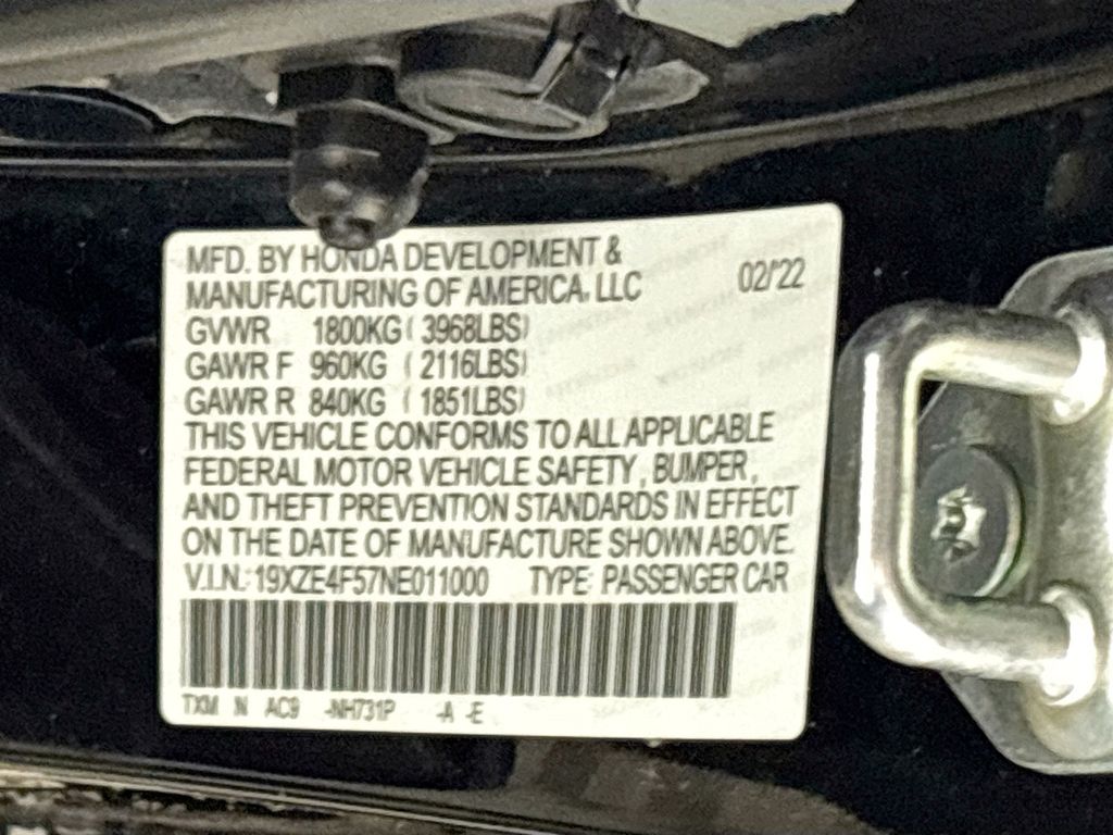 2022 Honda Insight EX