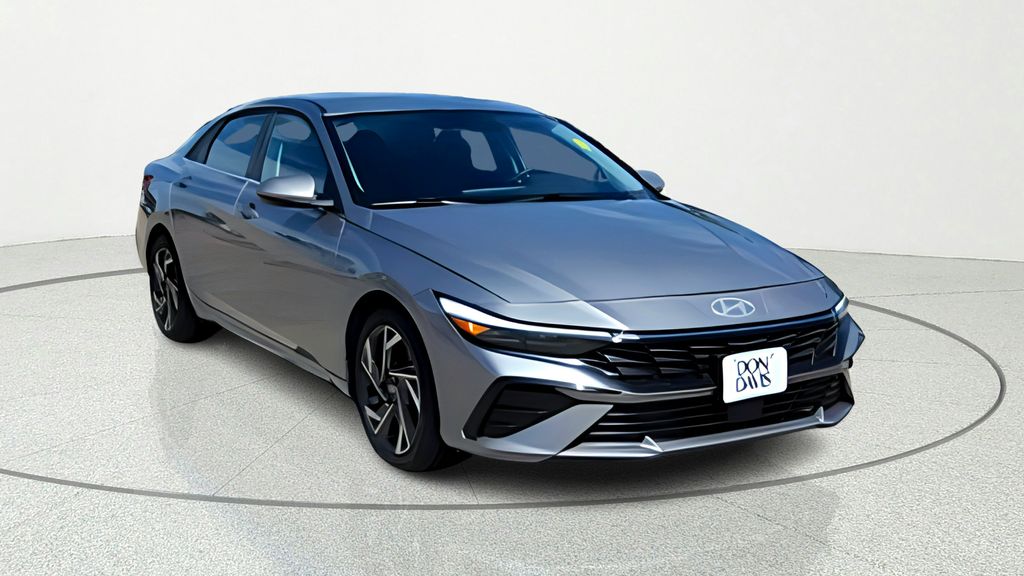 Fluid Metal 2025 Hyundai Elantra SEL Convenience FWD Sedan Front-Wheel Drive Continuously Variable Transmission