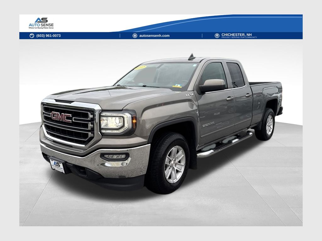 Pepperdust Metallic 2017 GMC Sierra 1500 Pickup Truck Four-Wheel Drive 6-Speed Automatic Overdrive