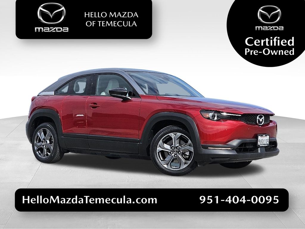 Soul Red Crystal Metallic Multi-Tone 2022 Mazda MX-30 Premium Plus FWD SUV / Crossover Front-Wheel Drive 1-Speed Automatic