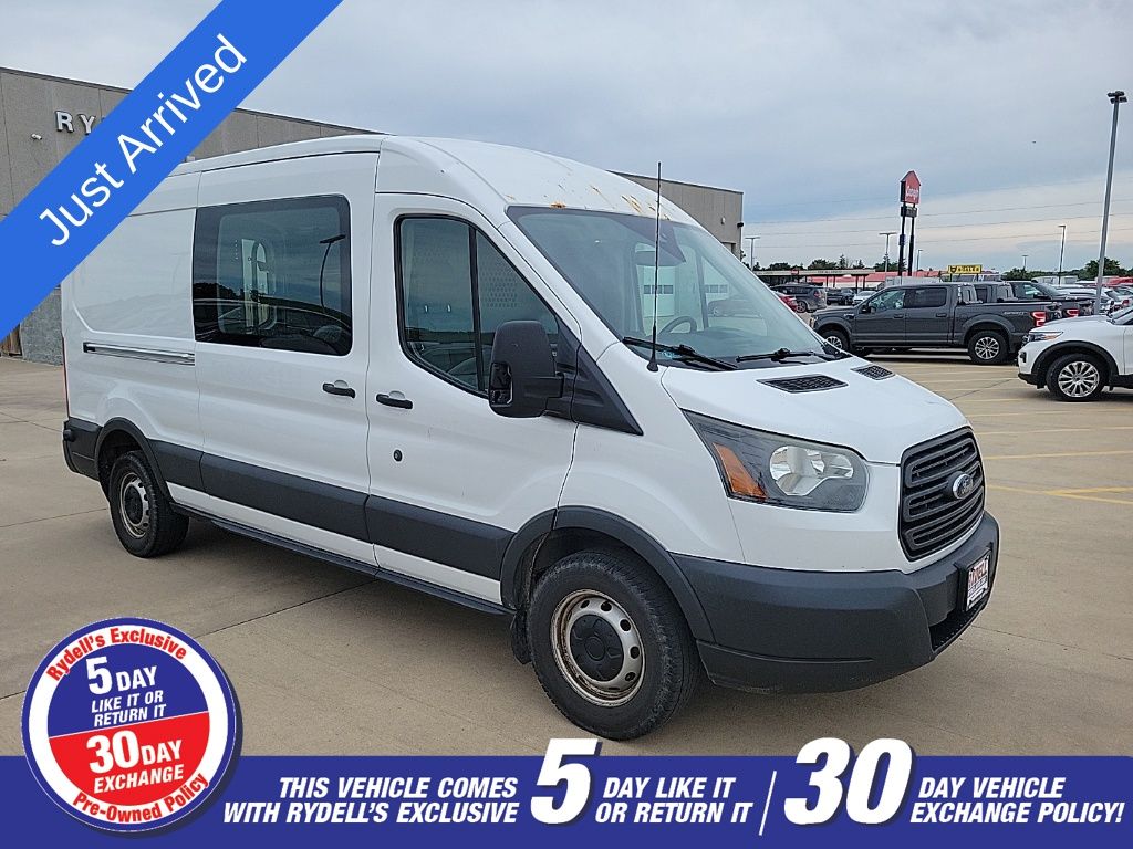 Oxford White 2016 Ford Transit Cargo Van Rear-Wheel Drive 6-Speed Automatic Overdrive