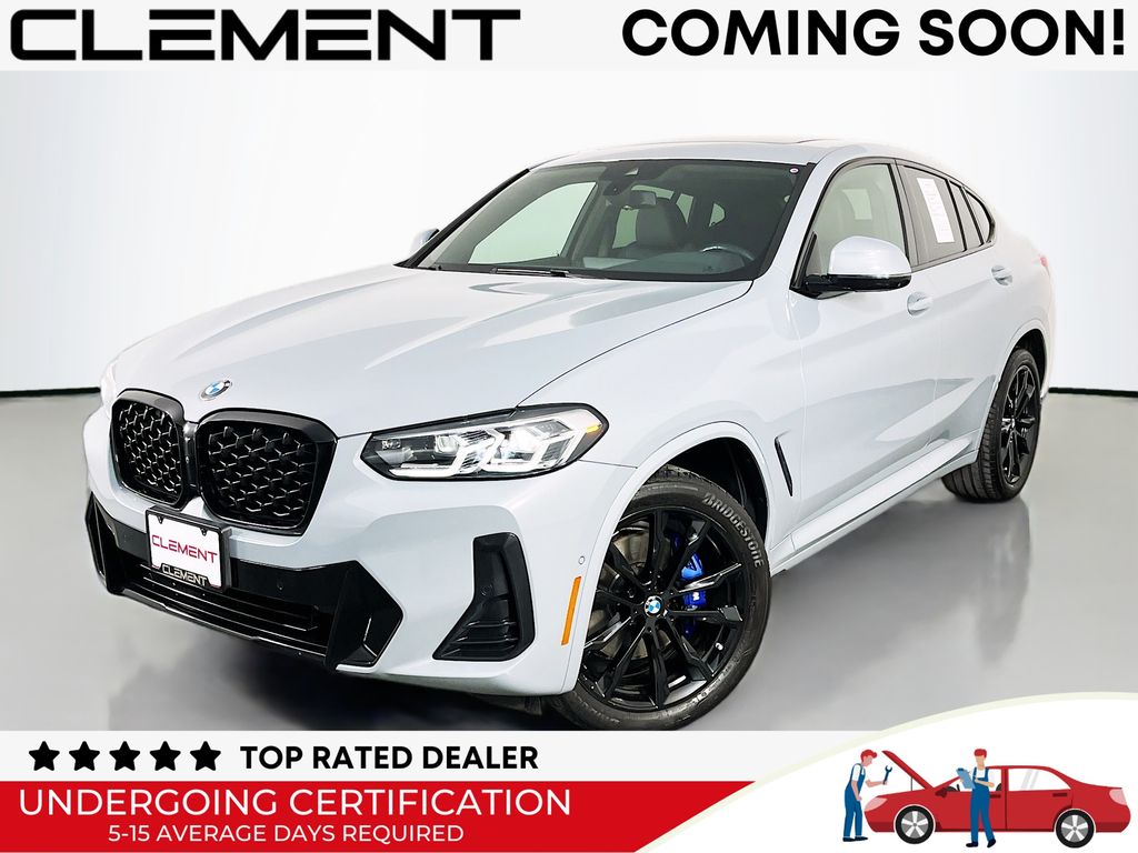 Brooklyn Gray Metallic 2022 BMW X4 xDrive30i AWD SUV / Crossover All-Wheel Drive 8-Speed Automatic