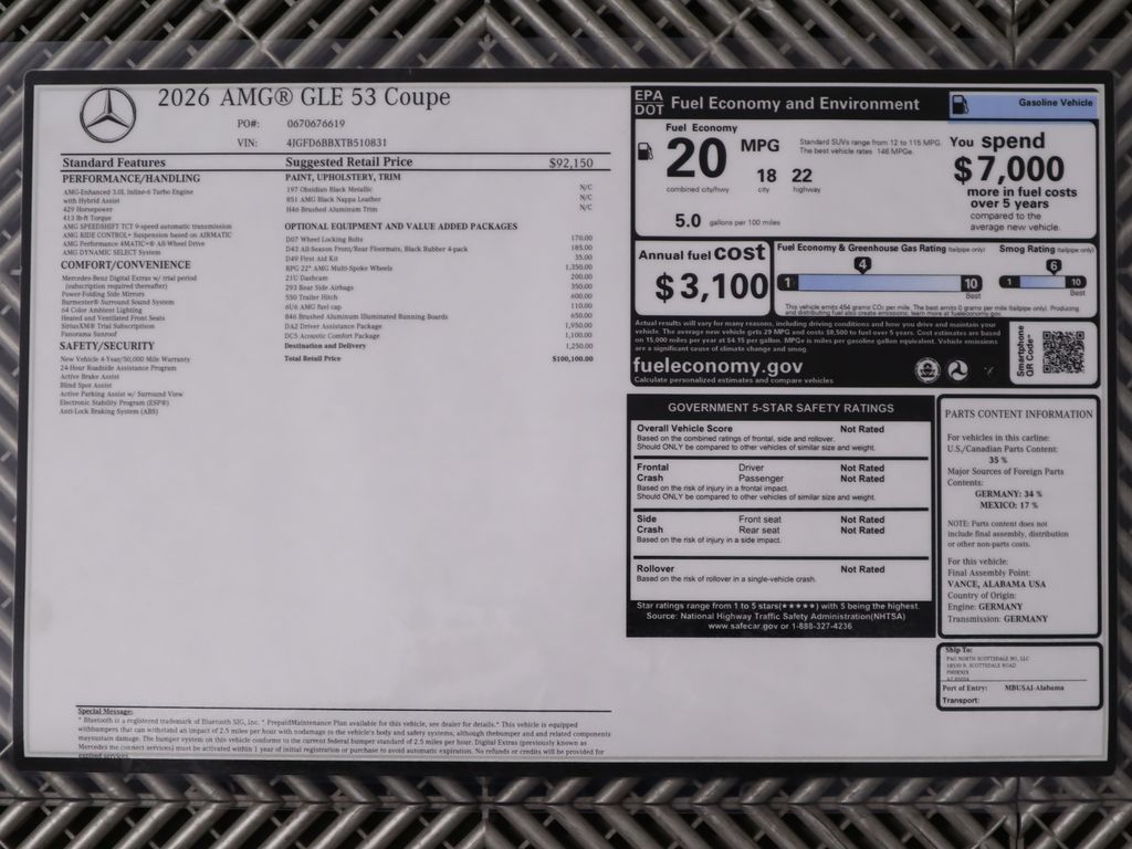 Thumbnail: 2026 Mercedes-Benz GLE - 9