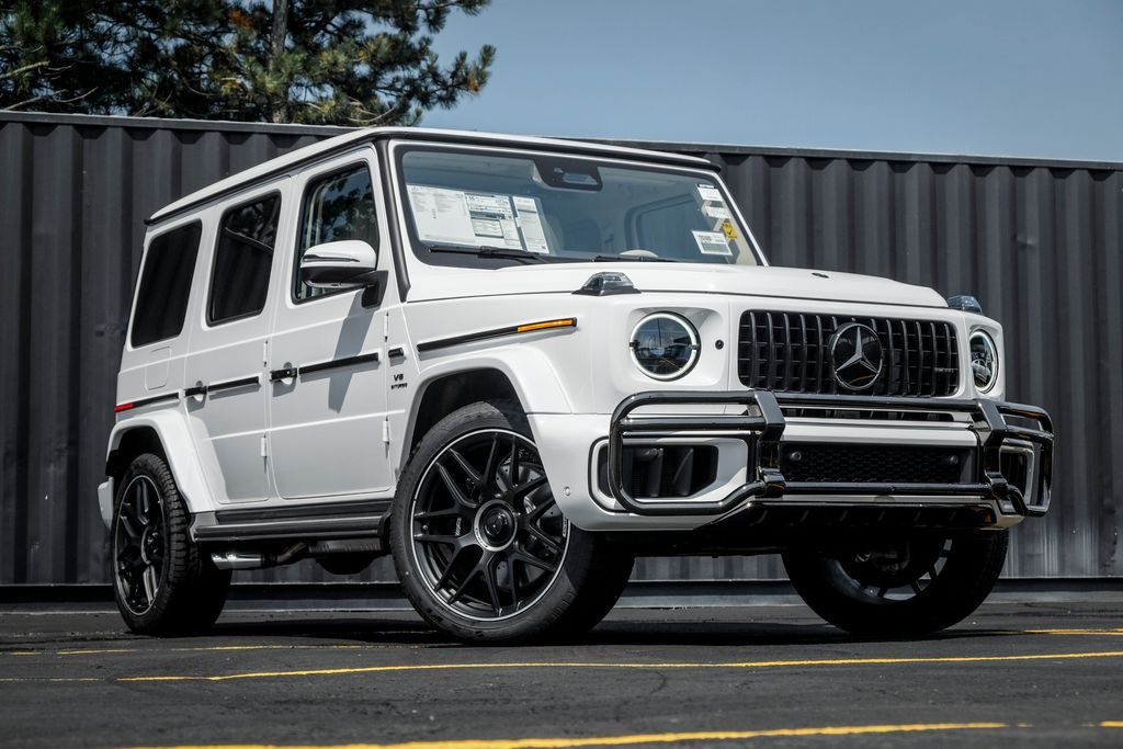 MANUFAKTUR Moonlight White Metallic 2027 Mercedes-Benz G-Class SUV / Crossover All-Wheel Drive 9-Speed Automatic