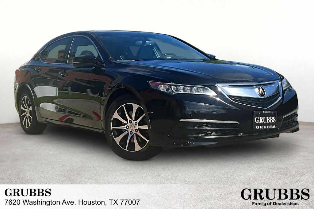 2017 Acura TLX Negro (Crystal Black Pearl) Sedán Tracción delantera 8 velocidades Doble cloch