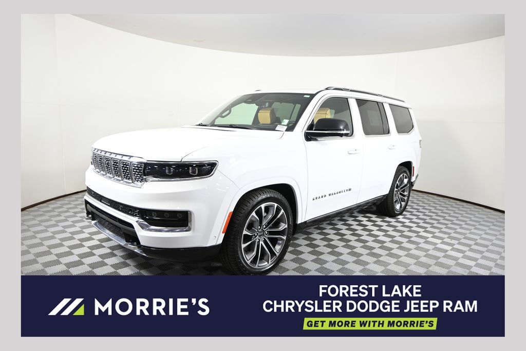 Bright White Clearcoat 2024 Jeep Grand Wagoneer SUV / Crossover Four-Wheel Drive 8-Speed Automatic