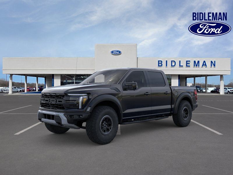 Agate Black Metallic 2026 Ford F-150 Raptor SuperCrew 4WD Pickup Truck Four-Wheel Drive Automatic