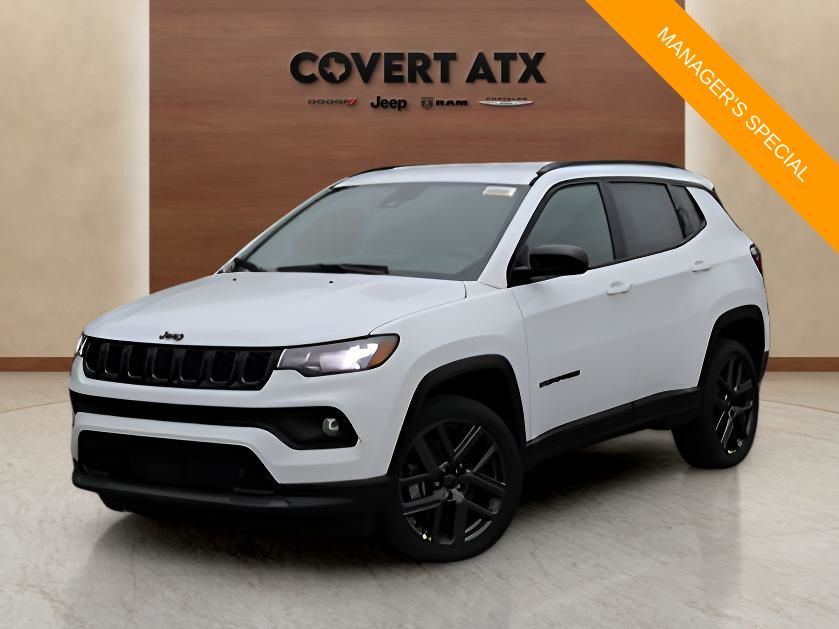 Bright White Clearcoat 2026 Jeep Compass SUV / Crossover Four-Wheel Drive 8-Speed Automatic