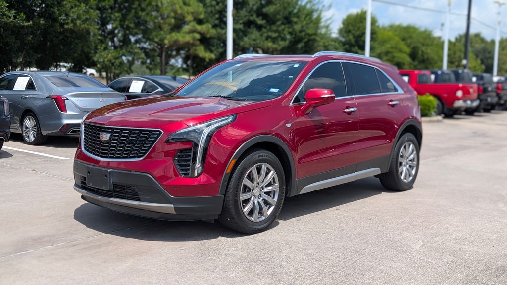 2019 Cadillac XT4 Premium Luxury Red at Parkway Family Mazda