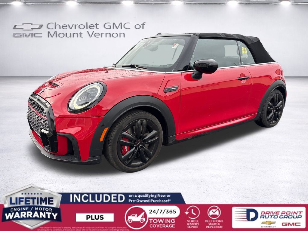 Chili Red 2023 MINI Cooper Convertible Front-Wheel Drive 8-Speed Automatic