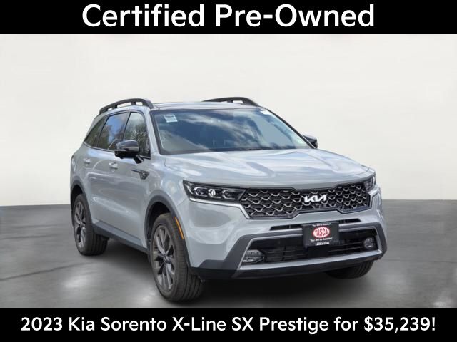 Wolf Gray 2023 Kia Sorento SUV / Crossover All-Wheel Drive 8-Speed Dual Clutch