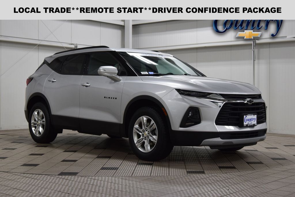 Silver Ice Metallic 2019 Chevrolet Blazer SUV / Crossover Front-Wheel Drive 9-Speed Automatic