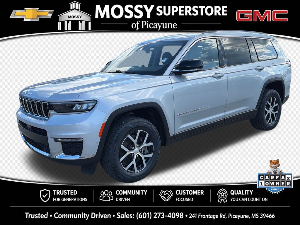 Silver Zynith 2023 Jeep Grand Cherokee L Limited RWD SUV / Crossover 4X2 8-Speed Automatic
