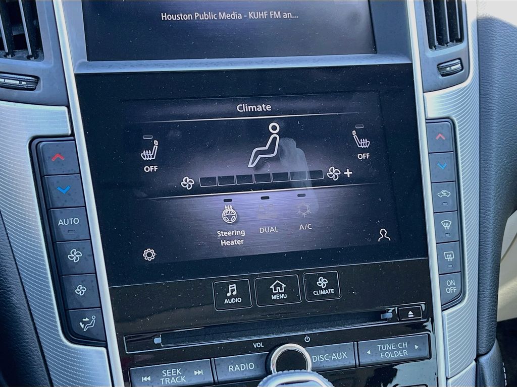 2022 INFINITI Q50 LUXE White at AutoSavvy Houston Northwest