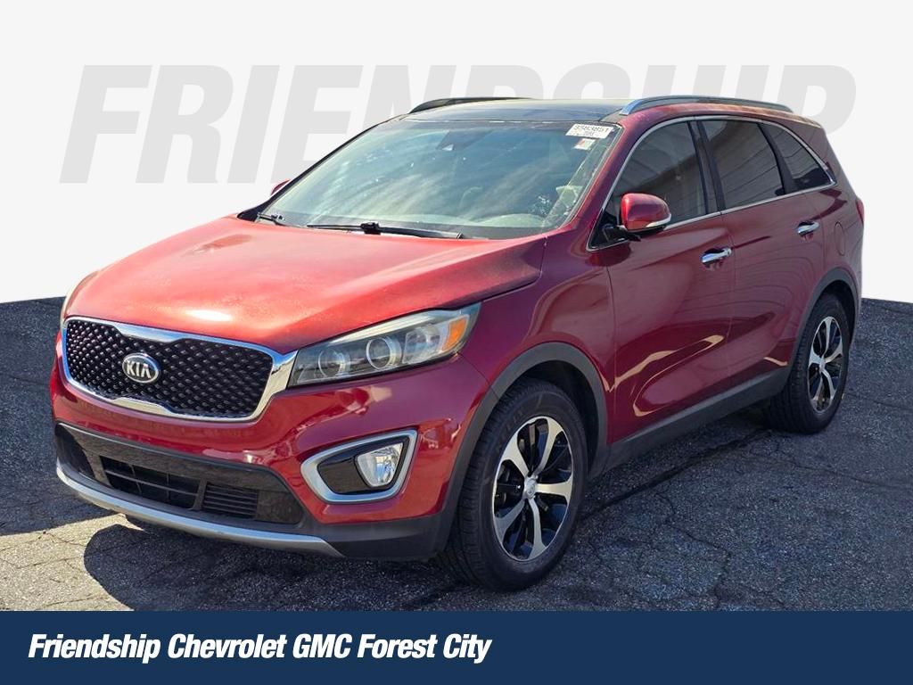 Remington Red Metallic 2018 Kia Sorento EX V6 FWD SUV / Crossover Front-Wheel Drive 6-Speed Automatic