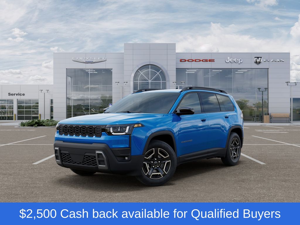 Blue Pearl 2026 Jeep Cherokee SUV / Crossover Four-Wheel Drive Continuously Variable Transmission