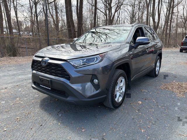 Magnetic Gray Metallic 2021 Toyota RAV4 Hybrid XLE AWD SUV / Crossover All-Wheel Drive Continuously Variable Transmission