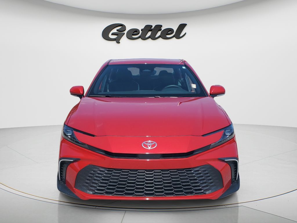 Used 2025 Red Toyota SE image 2