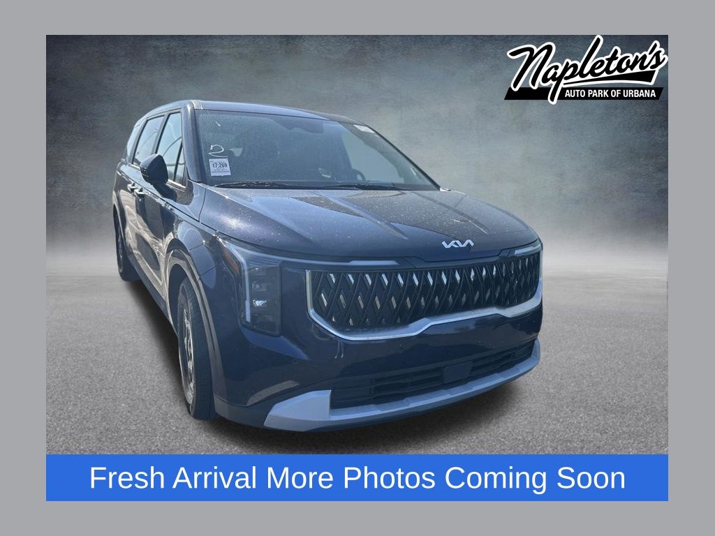 Deep Chroma Blue 2025 Kia Carnival Minivan Front-Wheel Drive 8-Speed Automatic