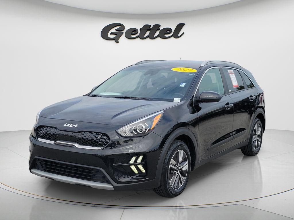 Aurora Black 2022 Kia Niro LXS FWD SUV / Crossover Front-Wheel Drive 6-Speed Automatic