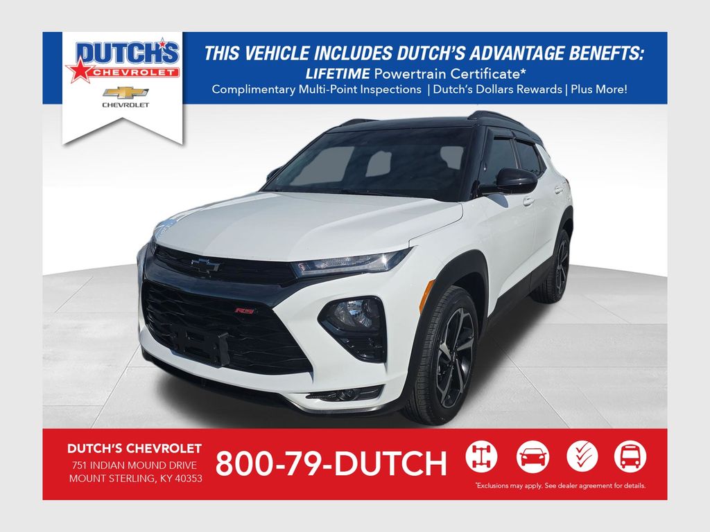 Summit White 2023 Chevrolet Trailblazer SUV / Crossover Front-Wheel Drive Continuously Variable Transmission