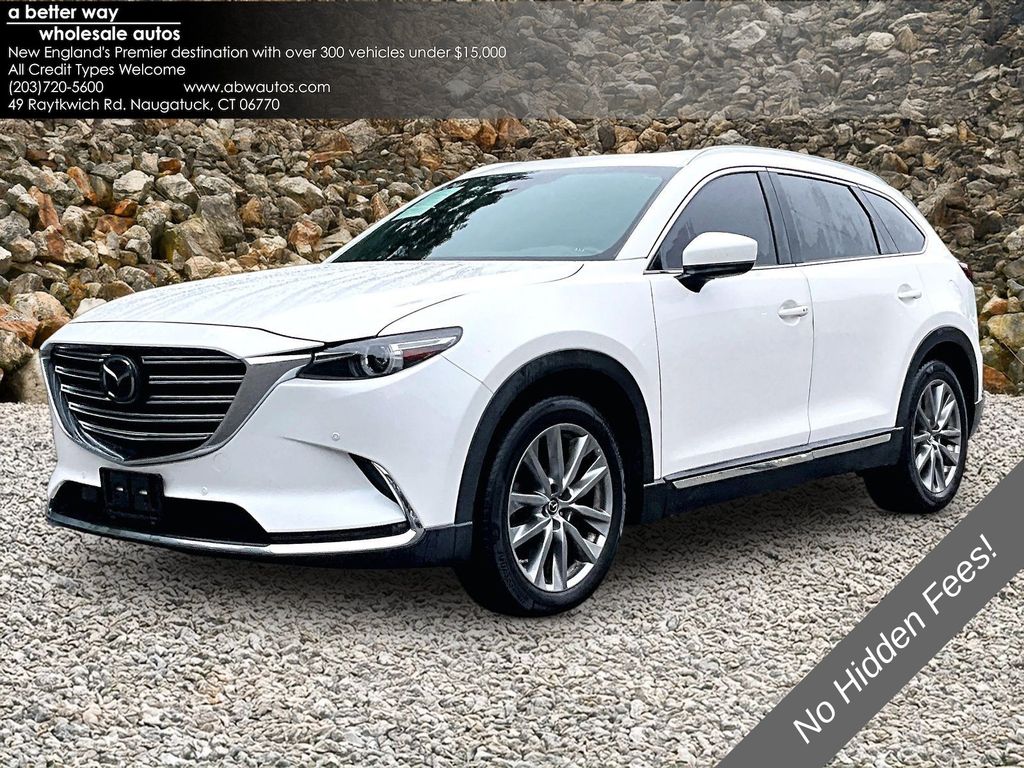 Snowflake White Pearl Mica 2018 Mazda CX-9 SUV / Crossover All-Wheel Drive 6-Speed Automatic