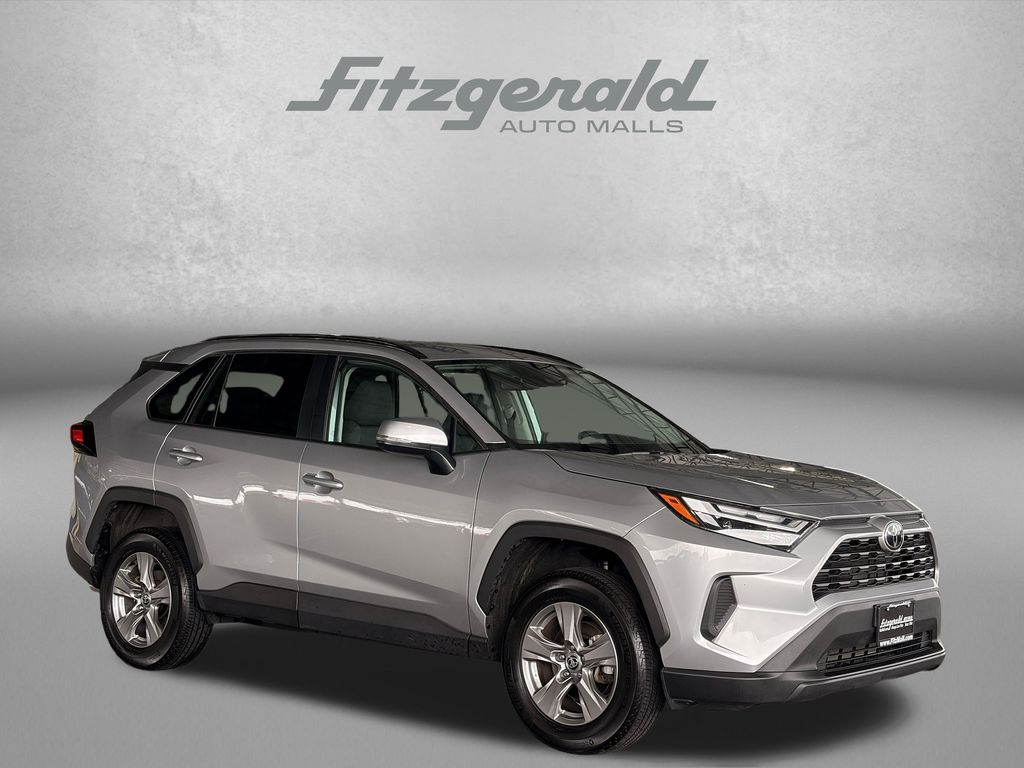 Silver Sky Metallic 2025 Toyota RAV4 SUV / Crossover All-Wheel Drive 8-Speed Automatic