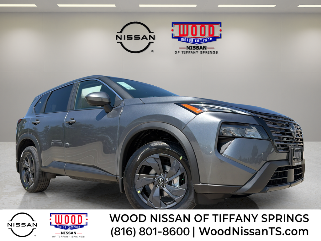 Gray (Gun Metallic) 2026 Nissan Rogue SUV / Crossover All-Wheel Drive Continuously Variable Transmission
