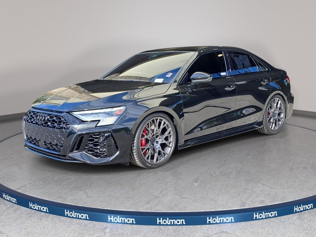 Mythos Black Metallic 2024 Audi RS 3 Sedan All-Wheel Drive 7-Speed Automatic
