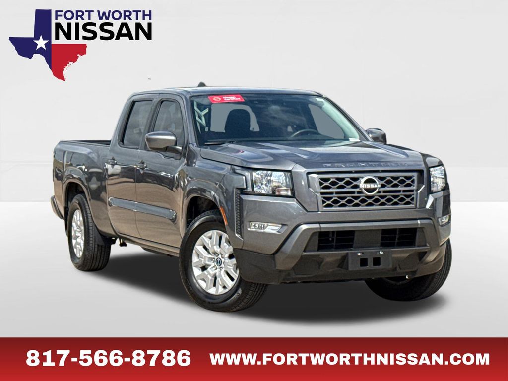 Gray (Gun Metallic) 2024 Nissan Frontier SV Crew Cab LB RWD Pickup Truck 4X2 9-Speed Automatic Overdrive
