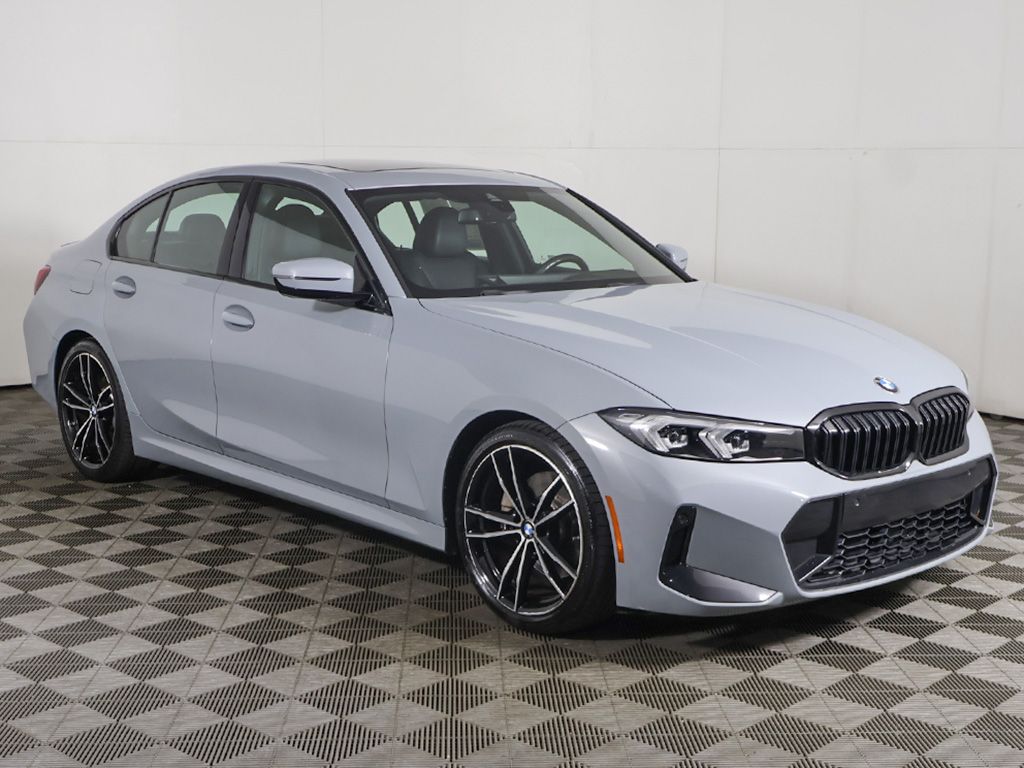 Used 2023 Gray BMW 330i image 2