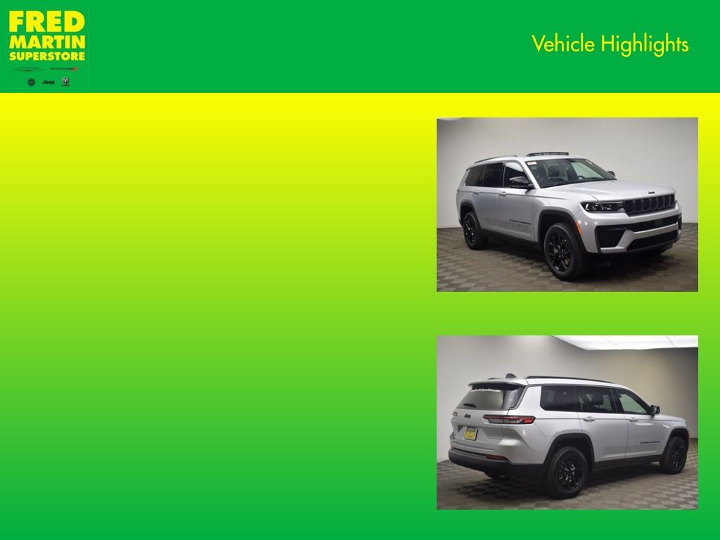 new 2026 Jeep Grand Cherokee L car, priced at $43,388