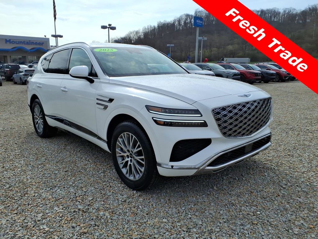 Uyuni White 2025 Genesis GV80 2.5T Standard AWD SUV / Crossover All-Wheel Drive 8-Speed Automatic