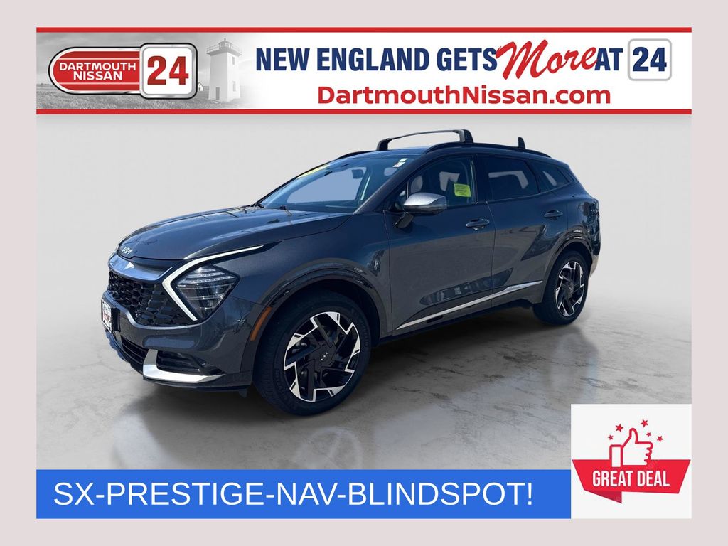Gravity Gray 2024 Kia Sportage SUV / Crossover All-Wheel Drive 8-Speed Automatic