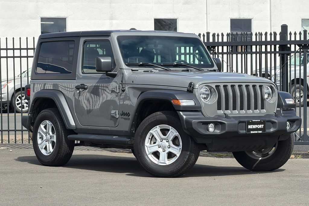 Sting-Gray Clearcoat 2021 Jeep Wrangler Sport S 4WD SUV / Crossover Four-Wheel Drive 8-Speed Automatic