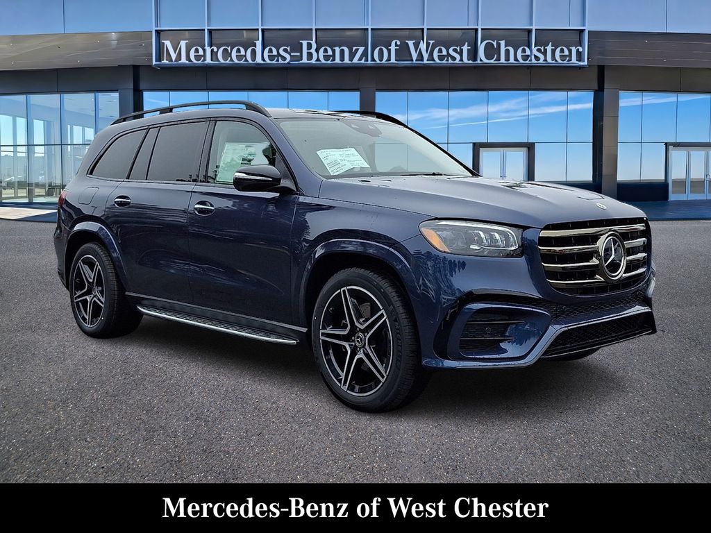Twilight Blue Metallic 2026 Mercedes-Benz GLS 450 4MATIC SUV / Crossover All-Wheel Drive 9-Speed Automatic